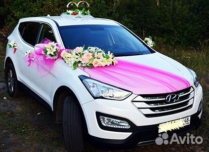 Украшения для свадебных автомобилей