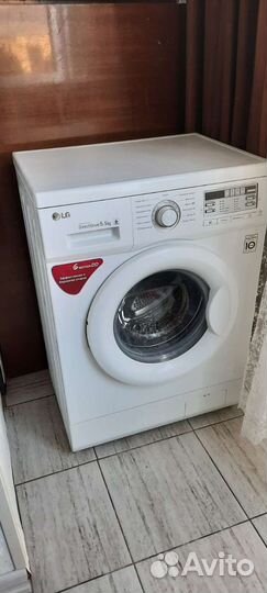 Стиральная машина бу lg 5 кг