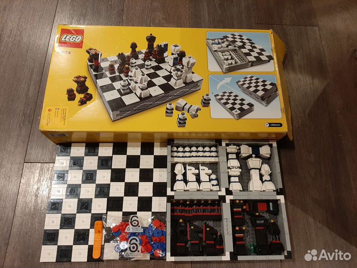 Конструктор lego шахматы и шашки 40174