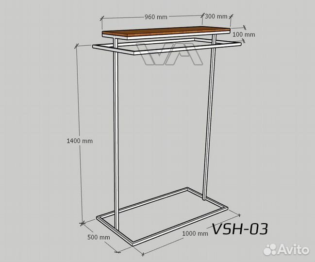 Рейлы и вешала