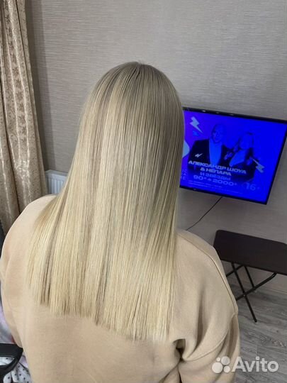 Кератиновое выпрямление волос/ботокс