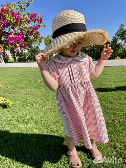 Новое детское летнее платье и боди 80-116