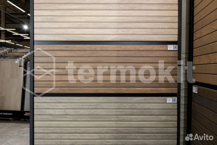 Керамическая плитка Eurotile Ceramica Lexington 753 Brown настенная 32,5x100