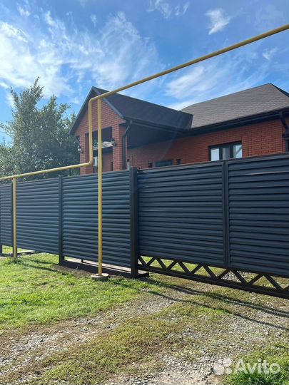 Забор жалюзи под заказ