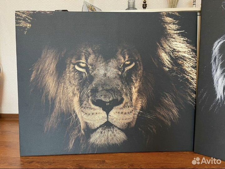 Картина лев