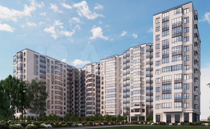 Квартира-студия, 24,9 м², 6/12 эт.