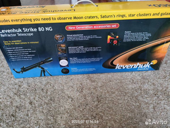 Телескоп Levenhuk Strike 80 NG