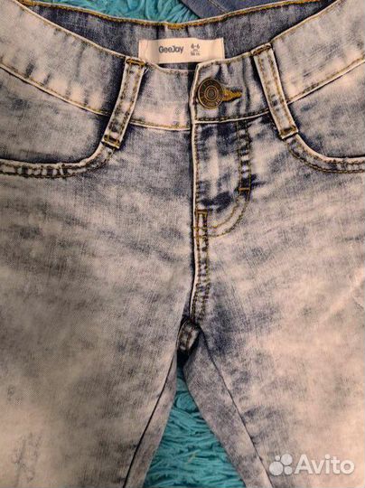 Шорты джинсовые на мальчика 116