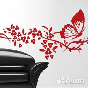 Интерьерная наклека на стену 50*123см