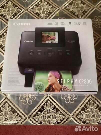 Фотопринтер canon selphy CP 800