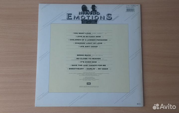 LP В стиле Modern Talking - Mixed Emotions NM