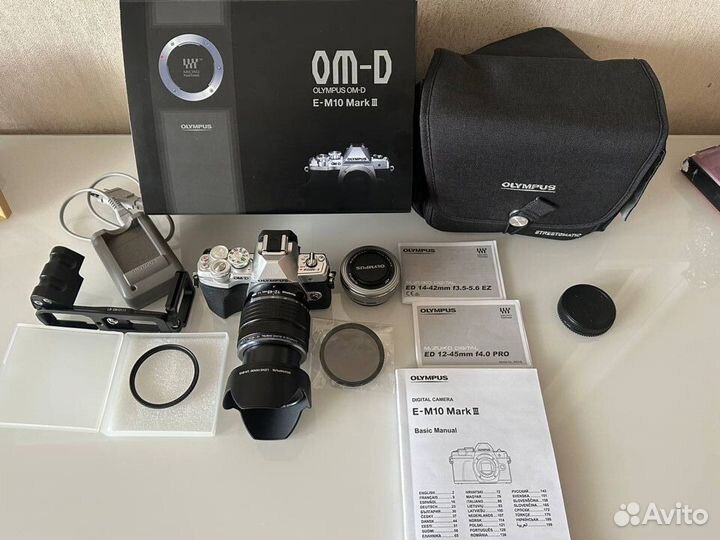 Olympus OMD EM10 m3 + 2 объектива цена за комплект