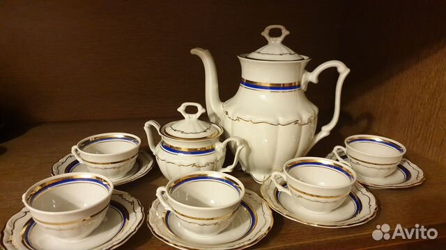 Кофейный сервиз Польша walbrzych 1952-1992