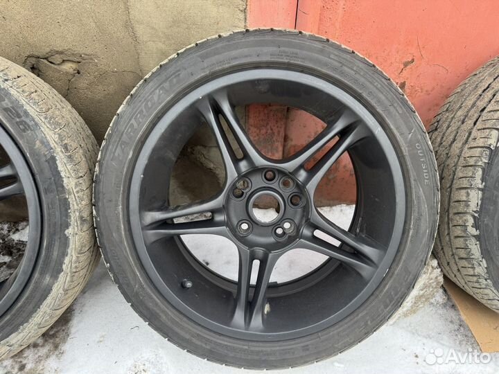 Литые диски r17 5x114 (4х114,3) с летней резиной