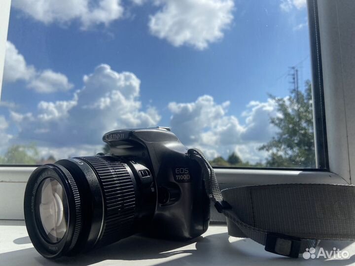 Зеркальный фотоаппарат canon eos 1100d