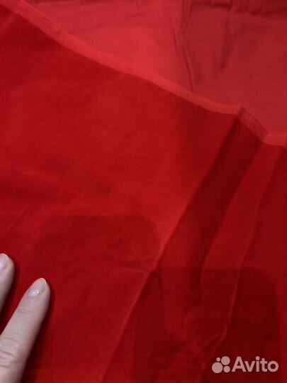 Отрез ткани бархат