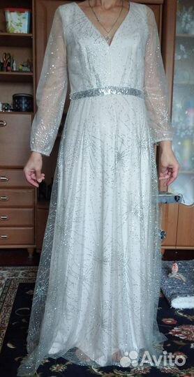 Вечернее платье в пол 42 44