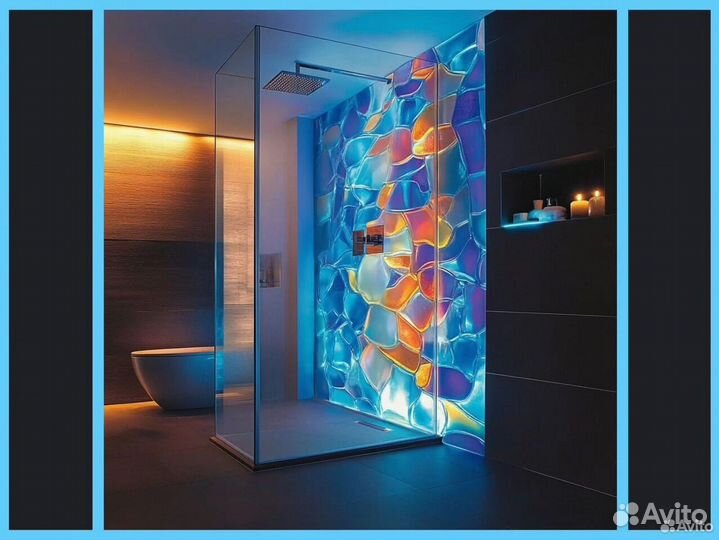 Душевые перегородки красивые
