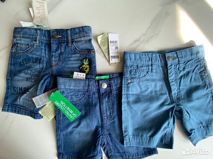 Шорты новые benetton