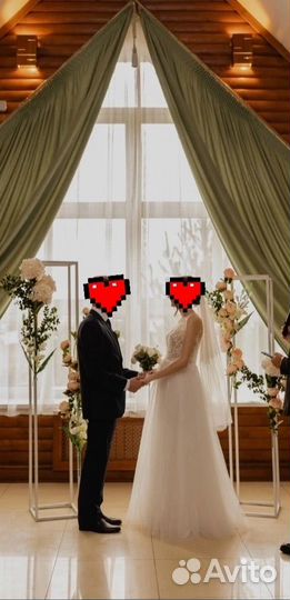 Свадебная арка, колонны