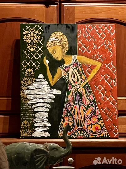 Картина «Желания« маслом на холсте