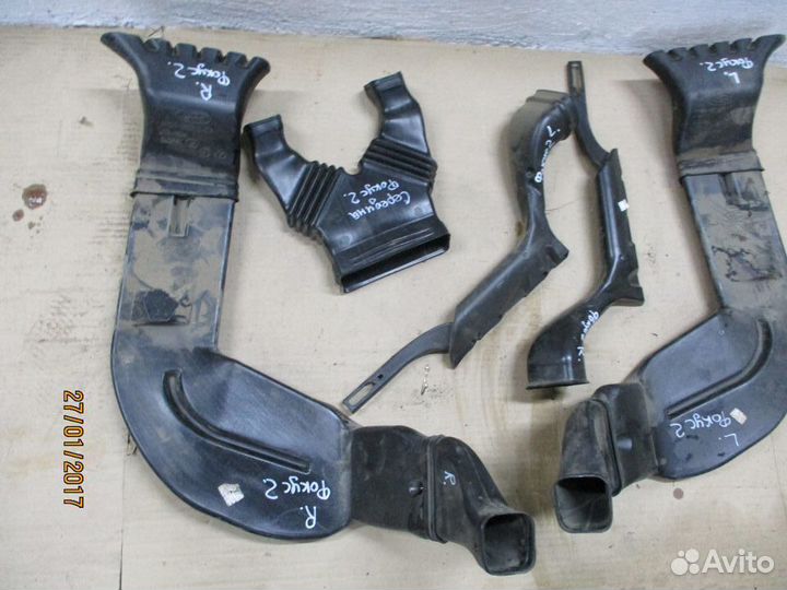 Воздуховод печки Форд Фокус 2 хэтчбек,рестайлинг