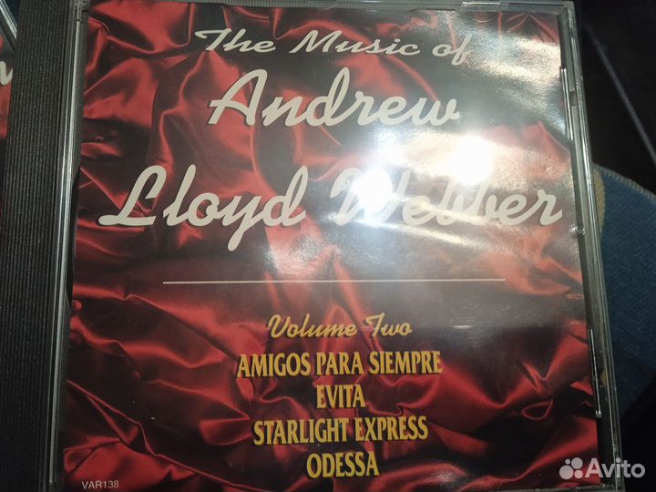 Andrew Lloyd Webber. Компакт диски коллекция 4 шт