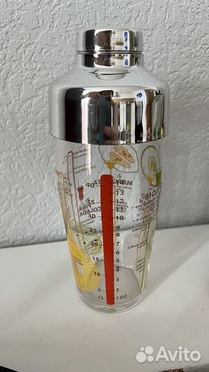 Шейкер барный новый Luminarc