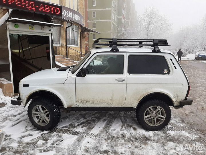 Багажник для Нива Экспедиционный, с сеткой