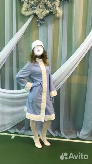 Костюм снегурочки взрослый