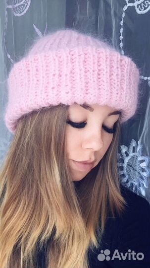 Шапка такори из мохера