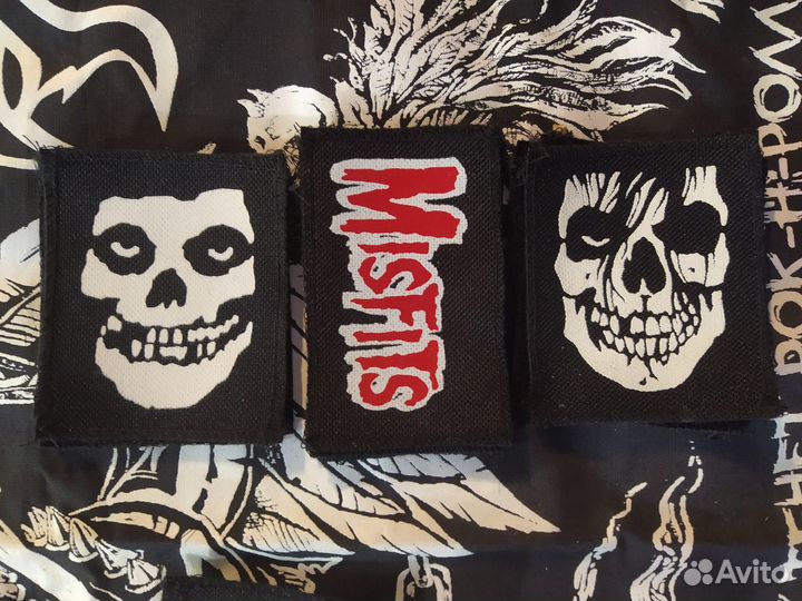 Нашивки рок