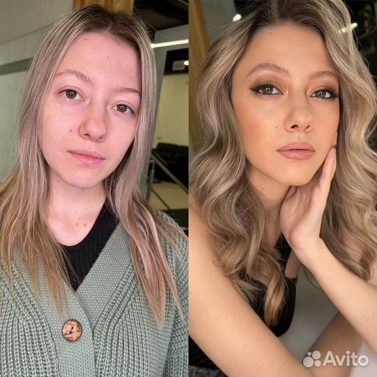 Визажист Макияж причёски