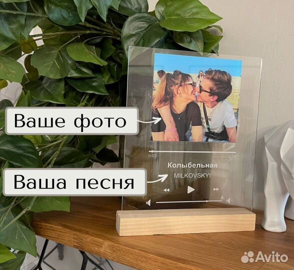 Рамка с живым фото