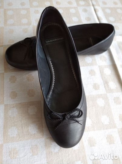Балетки натуральная кожа 38