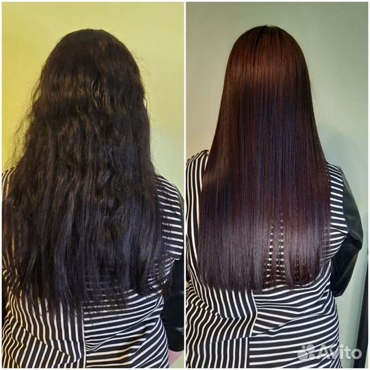 Кератиновое выпрямление волос. Кайеркан