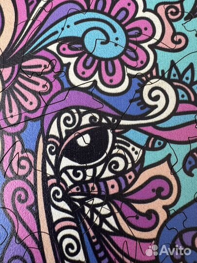 Деревянные пазлы