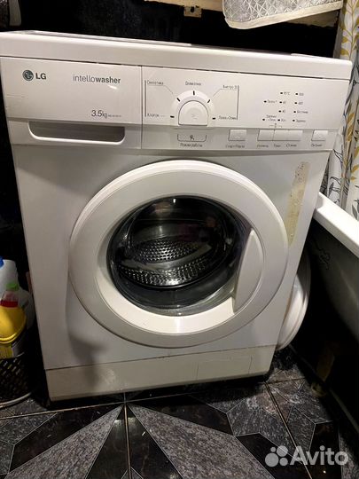 Стиральная машина LG узкая