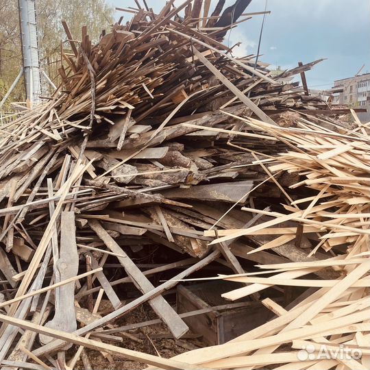 Горбыль срезки на дрова