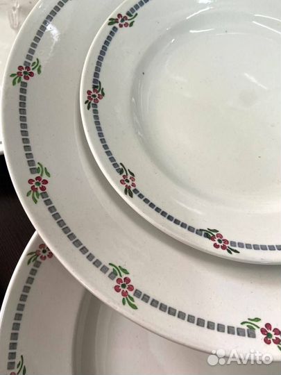 Антикварные тарелки Villeroy&Boch Dresden