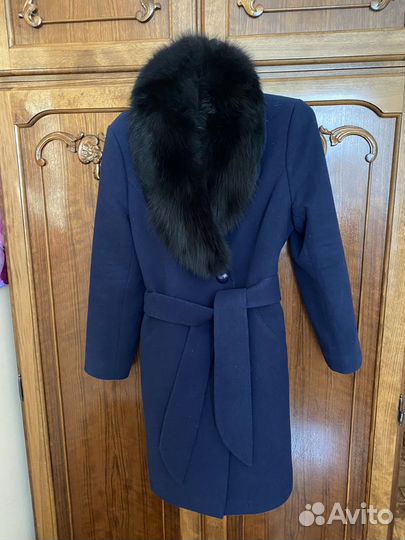 Пальто зимнее драповое