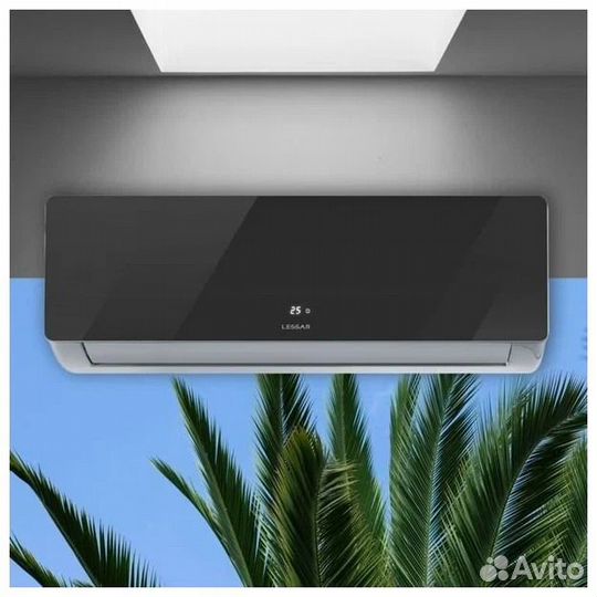Сплит-система Lessar 09 серия Ego, черный