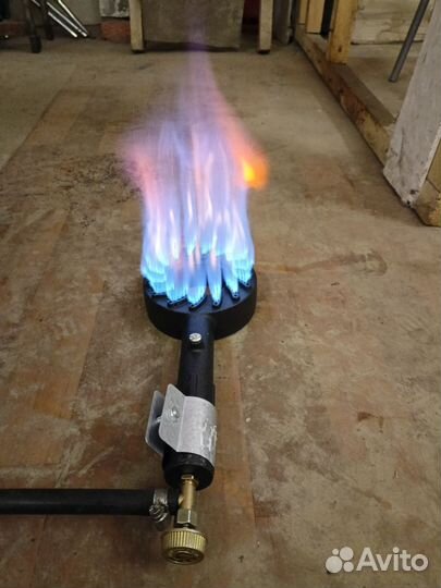 Газовая горелка под казан. Очаг