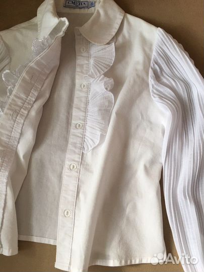 Школьная форма блузка 122