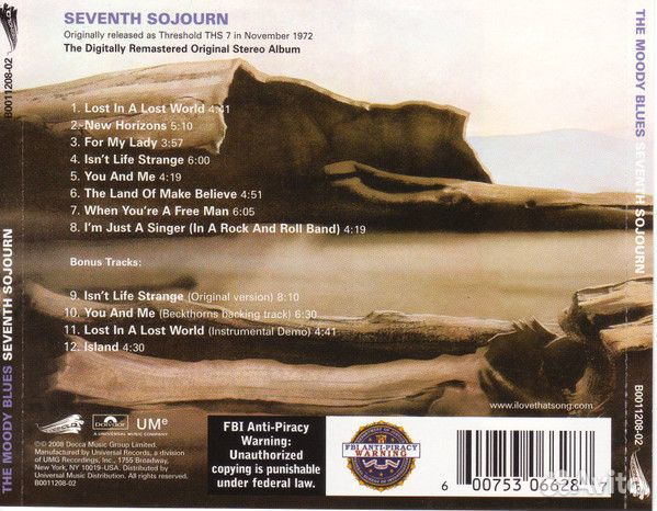 Moody Blues - Seventh Sojourn (CD)