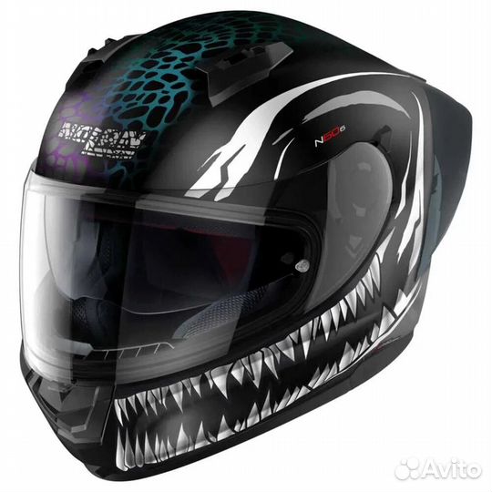 Nolan N60-6 Sport Ravenous full face helmet Flat B