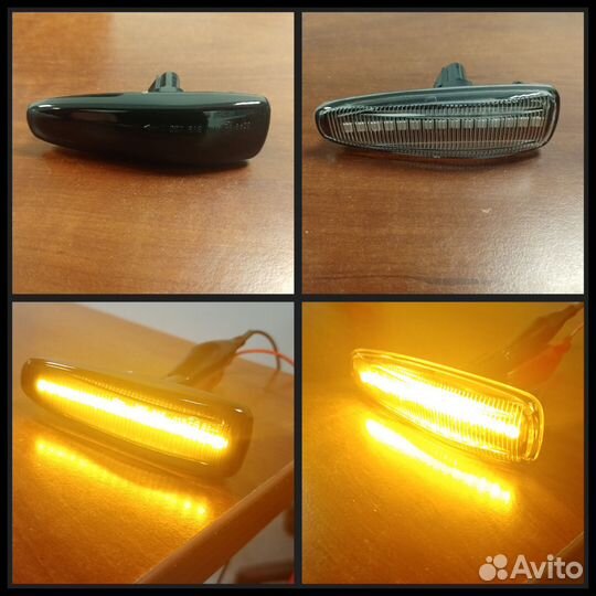 Поворотники динамические Mitsubishi Lancer 10