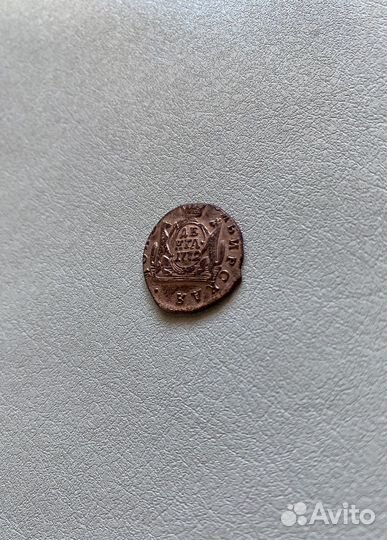 Денга 1772 км Сибирская Монета