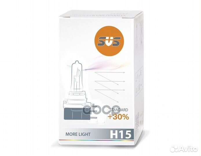 Лампа галогеновая головного света H15 PGJ23T-1