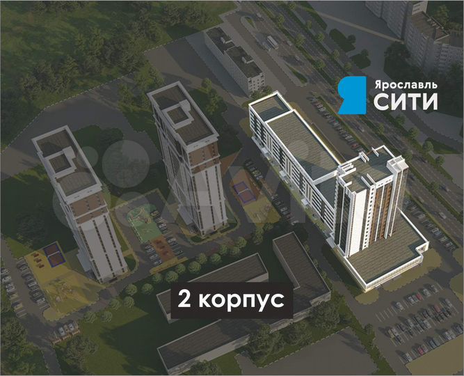 1-к. квартира, 58,4 м², 5/19 эт.